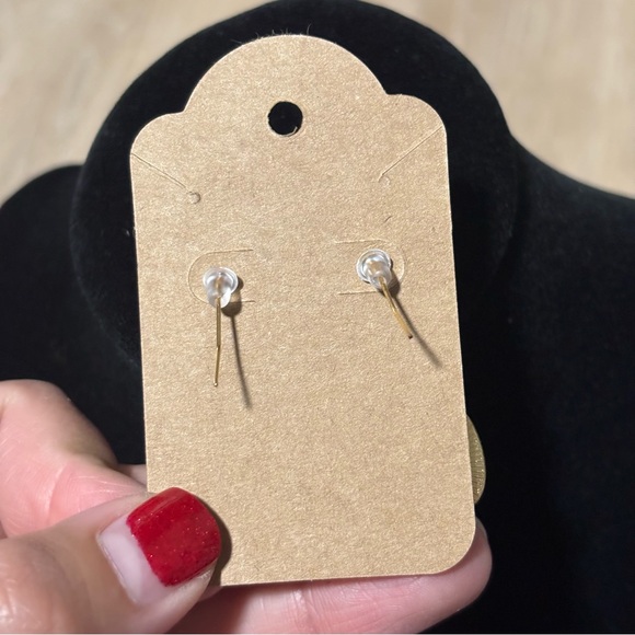 Void Black Cat In Coffee Cup Dangle Earrings, Kitty in Coffee Dangle Earrings - Picture 7 of 10